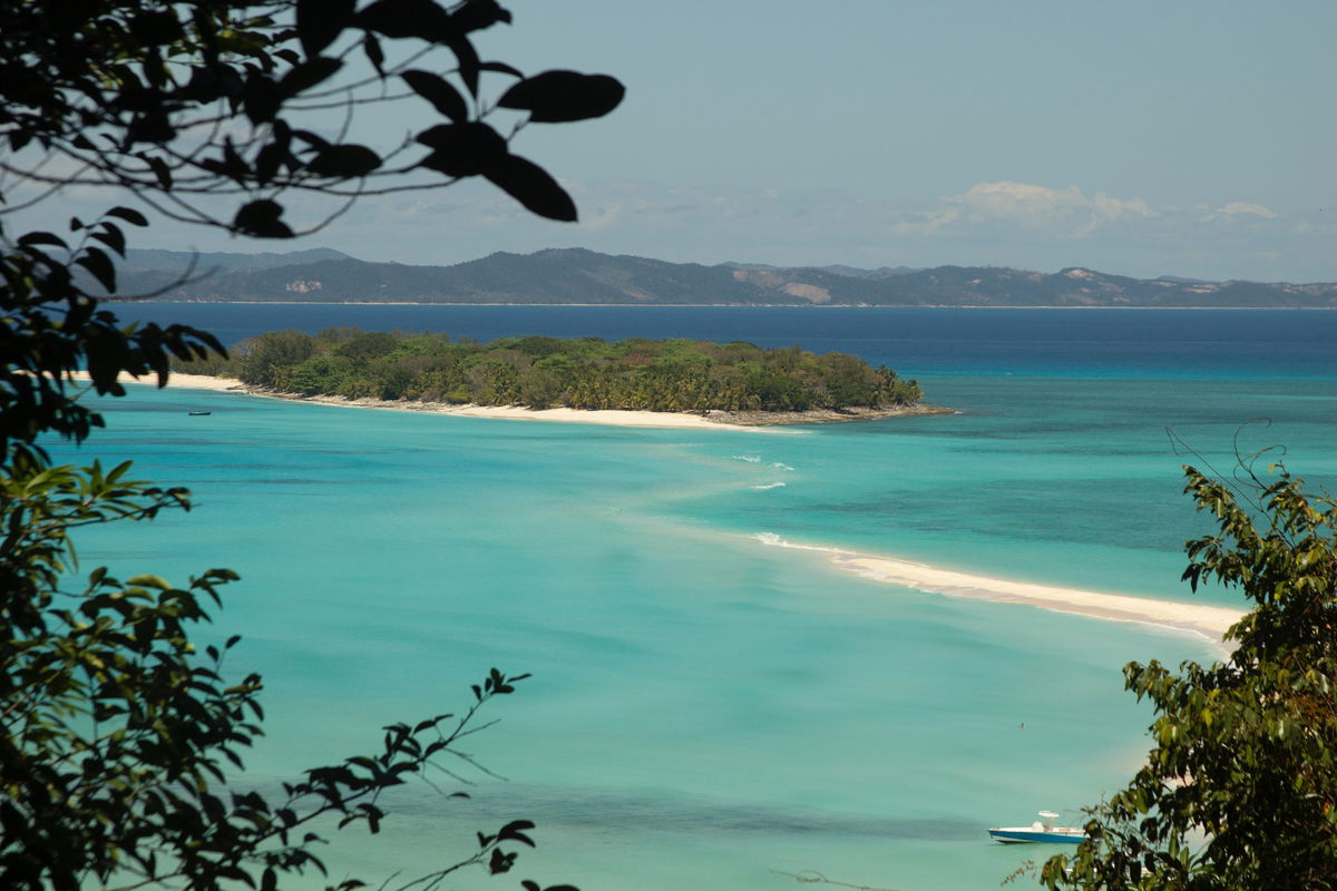 Landscape of Nosy Iranja, Madagascar