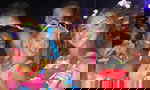 Girls at Full Moon Party in Thailand