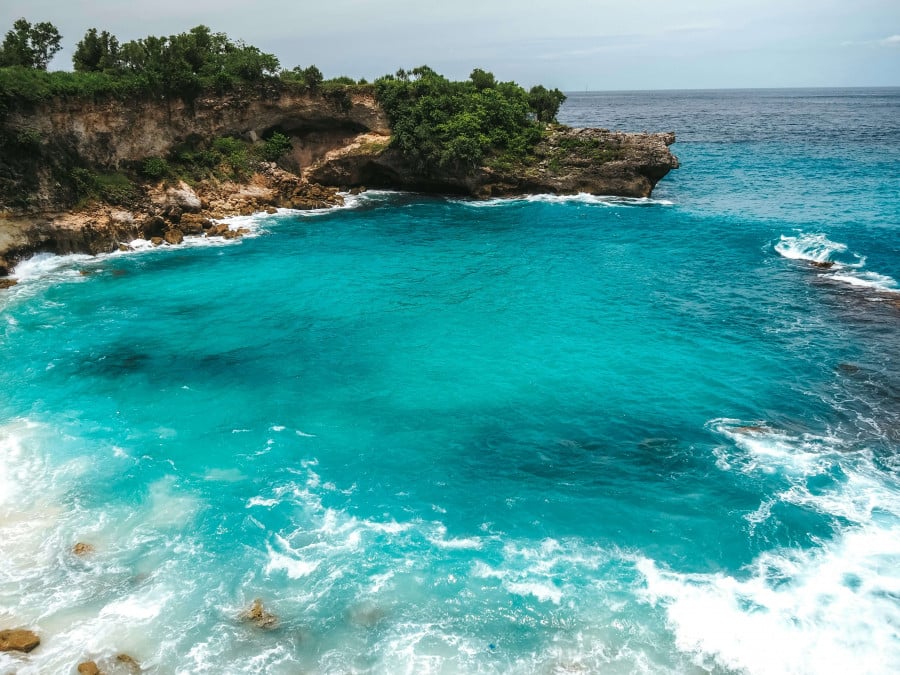 The Blue Lagoon in Nusa Ceningan