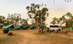 Campsite in the National Park on a group trip of the Northern Territory Australia