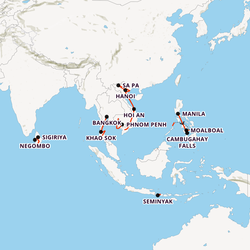 Amazing Asia Map