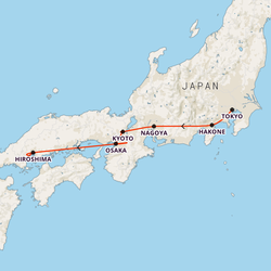 Japan Express Map