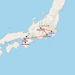 Japan Intro Map