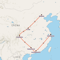 China Discovery Map