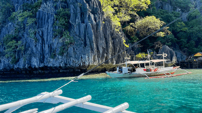 The Philippines Boat in Coron Asia
