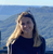 Traveller in the Blue Mountains in Australia